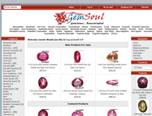 Tablet Screenshot of gemsoul.com